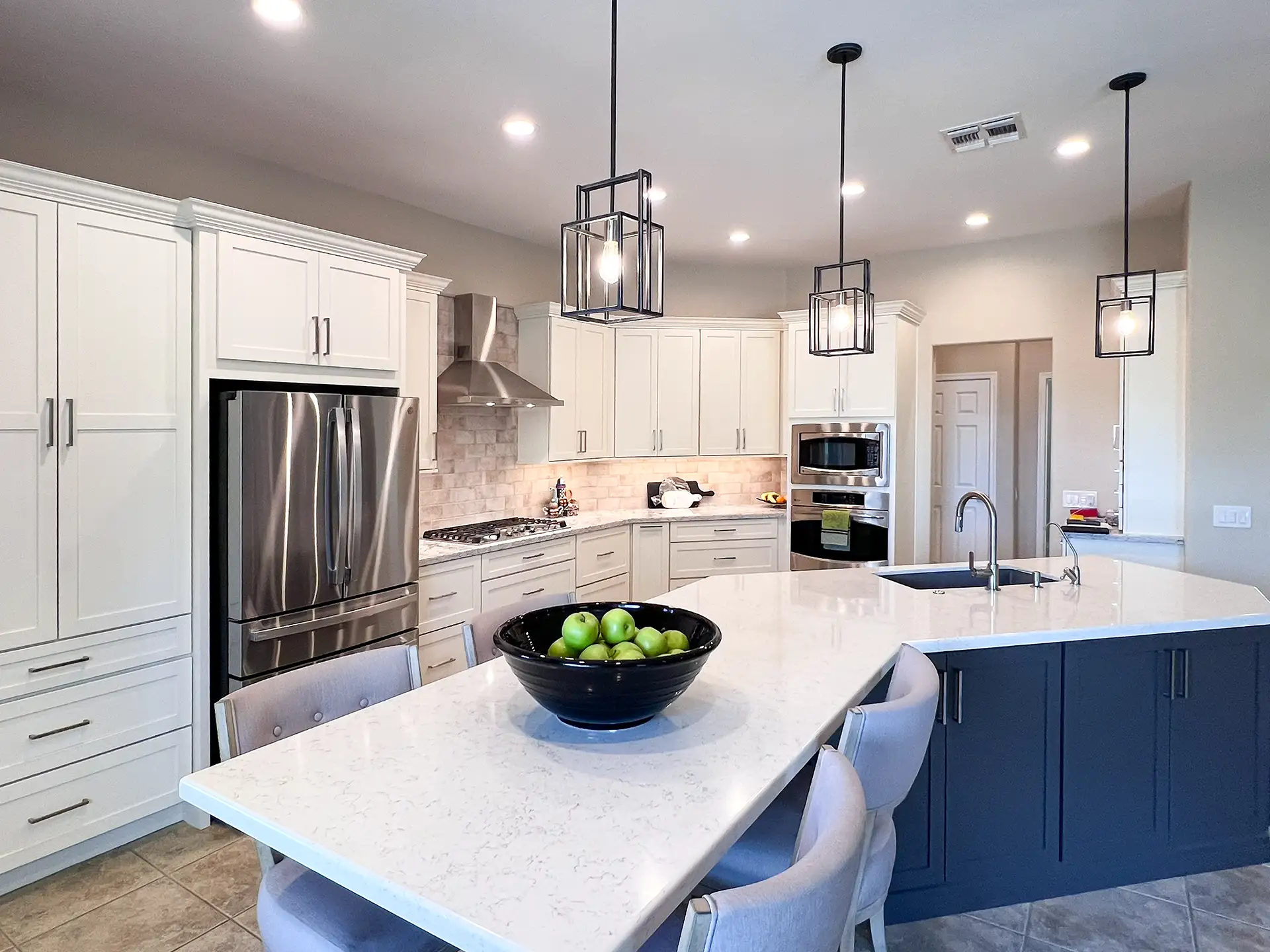 Ahwatukee Foothills Transitional Kitchen remodel